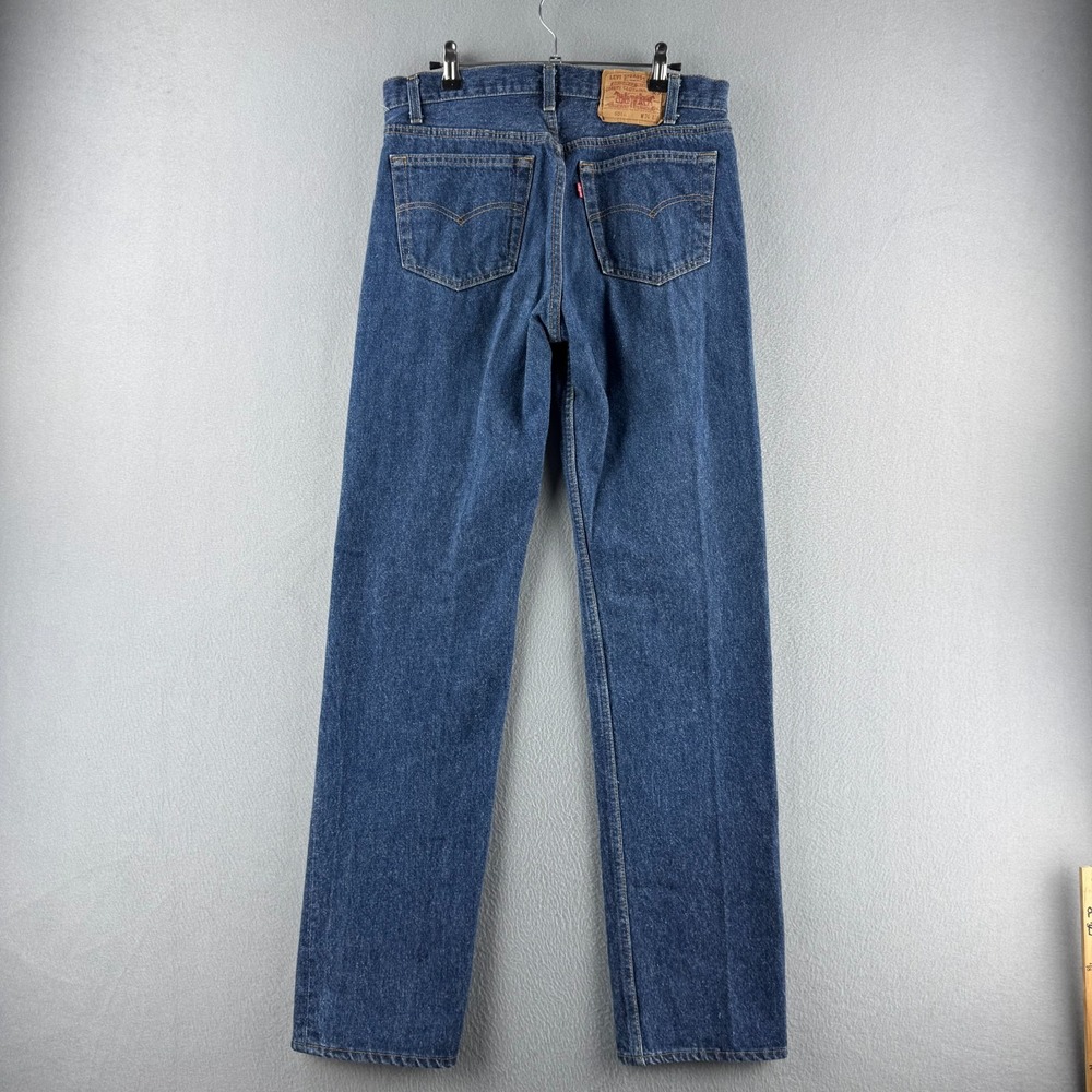 Vintage Levis Jeans Mens 34x38 (Fits 32x33) 501 XX 80s Fuzzy Denim USA MADE